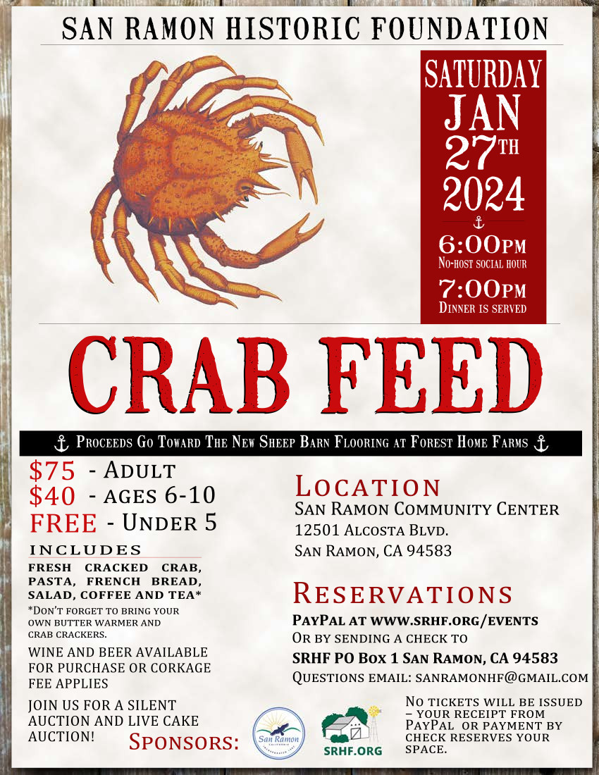 Crab Feed – San Ramon Historic Foundation
